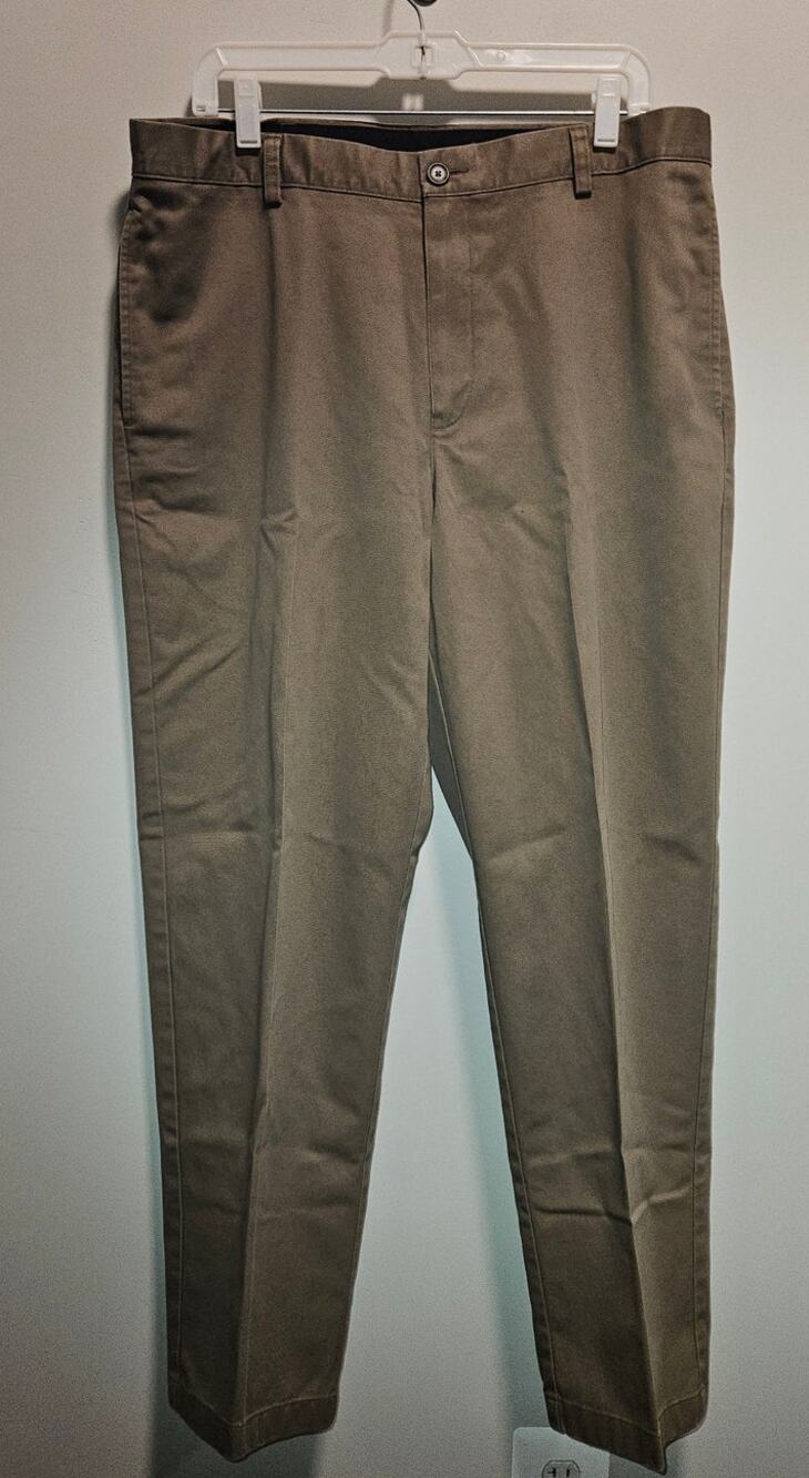 Men's L.L. Bean Classic Brown Dress  Pants Size 36 x 30 Dress, Dress Casual